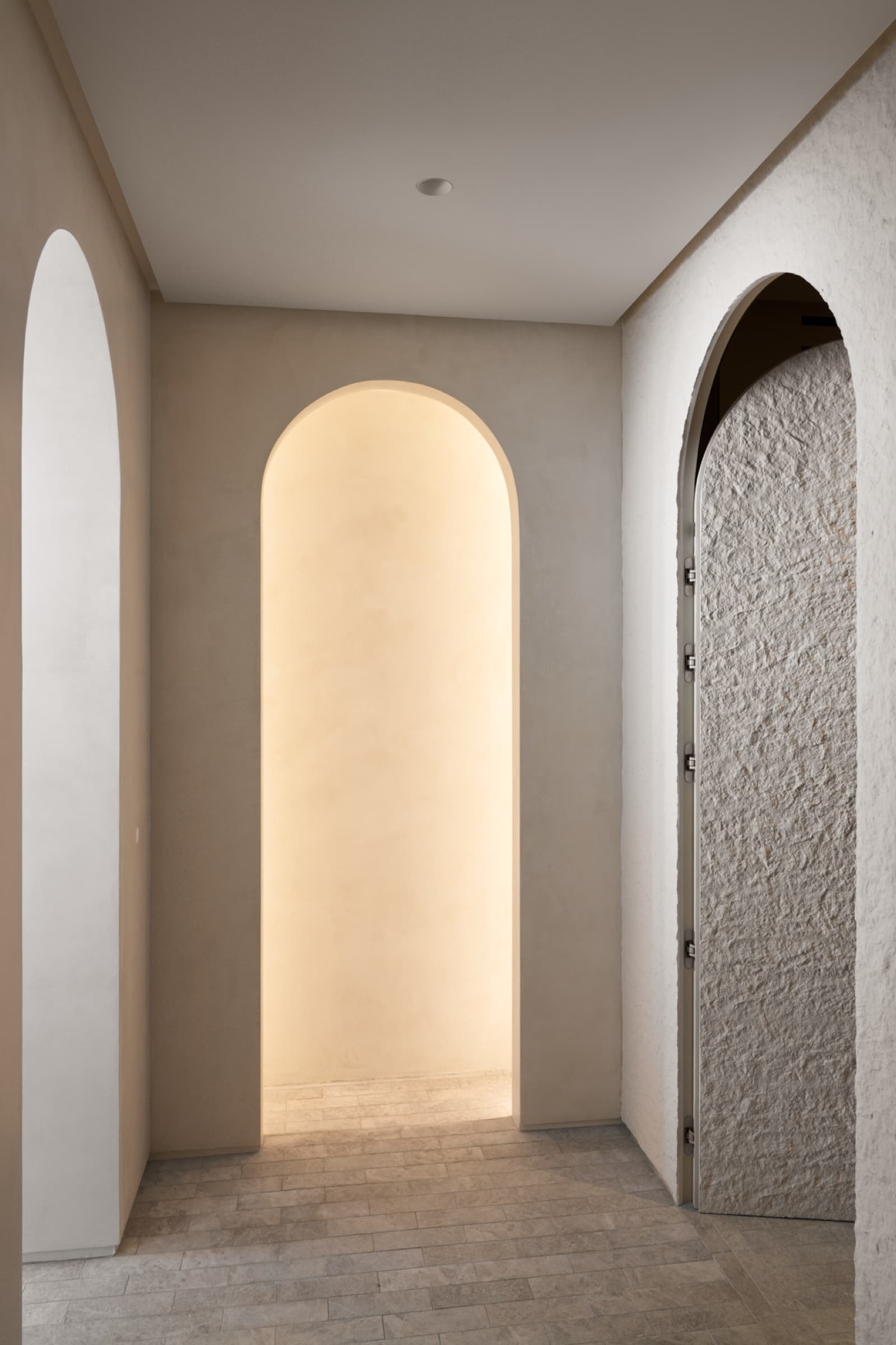 Light through an arch — the sensation of entering a space